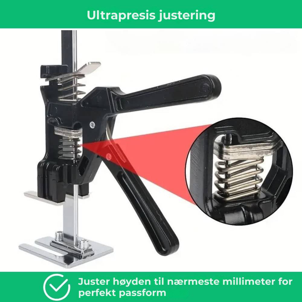 Multifunksjonell manuell jekk for enkel installasjon og løfting