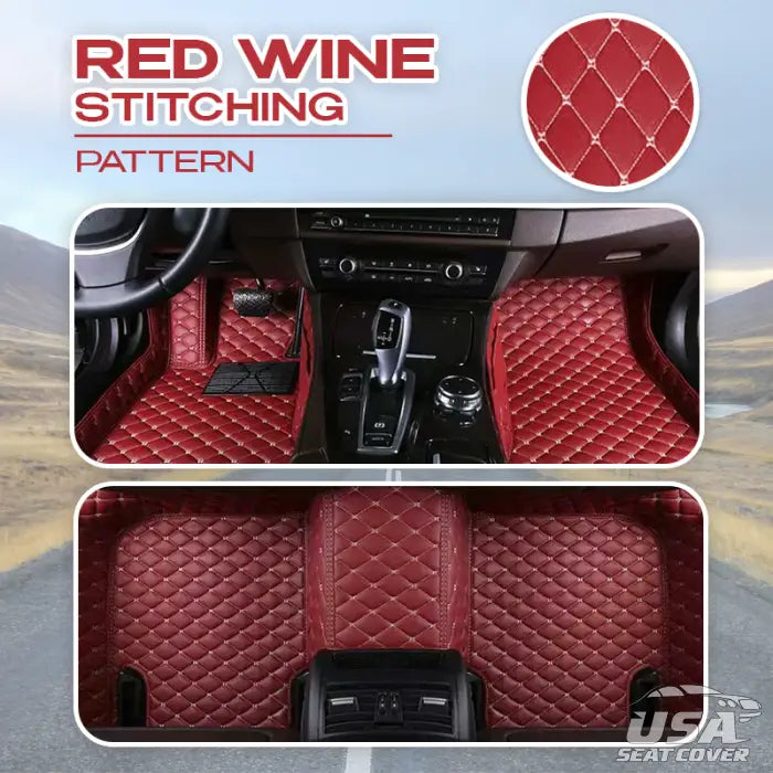 ShieldMats® Durable, universal floor mats and upholstery for cars, SUVs and vans. (Complete front and rear kit)