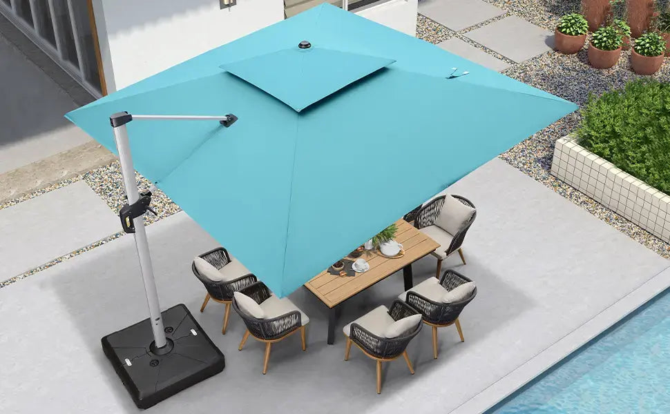 SunGlide™ terrasseparasoll