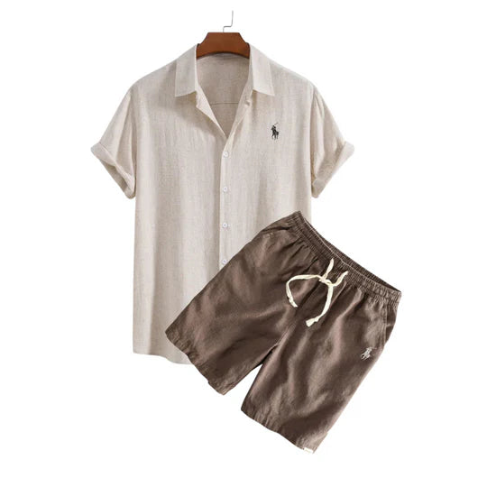 RL™ SKJORTE OG SHORTS I LIN