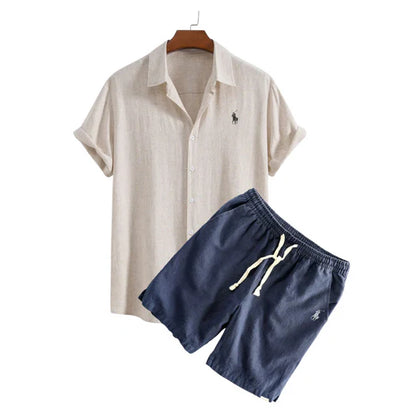 RL™ SKJORTE OG SHORTS I LIN