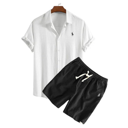 RL™ SKJORTE OG SHORTS I LIN