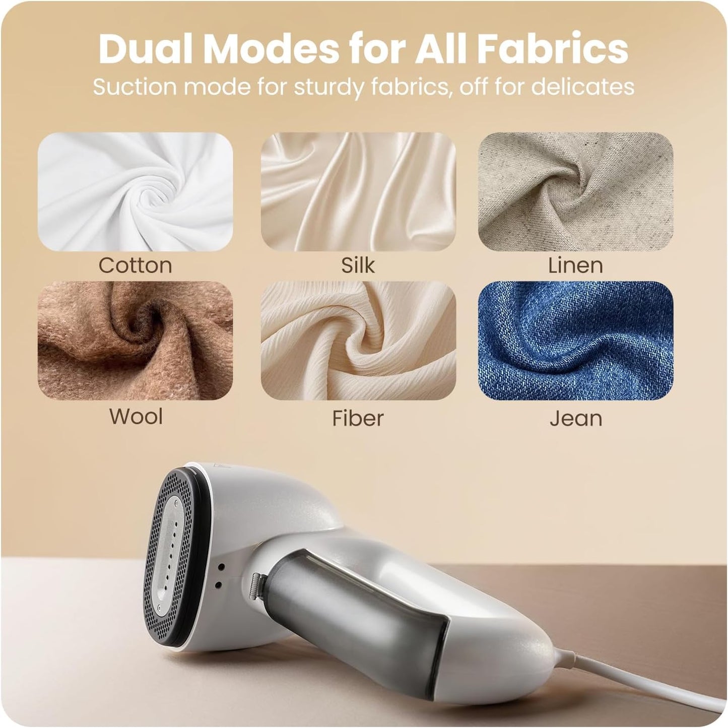 STEAMIFY™ Professional Steam Iron with Suction Function – No Wrinkles in Seconds