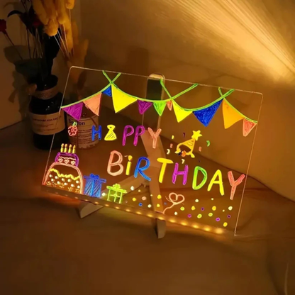 LED drawing board for children