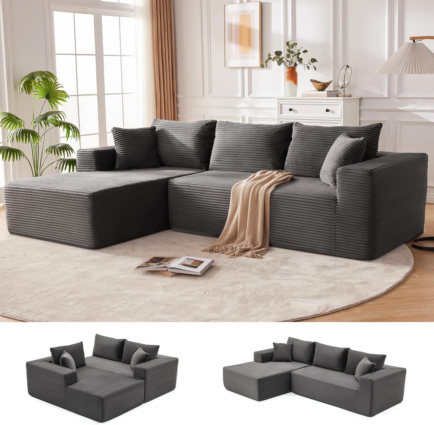 Lumen Boneless Cloud Couch "NINE"