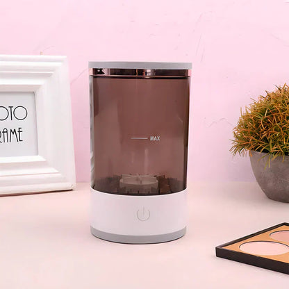Electric makeup brush cleaner