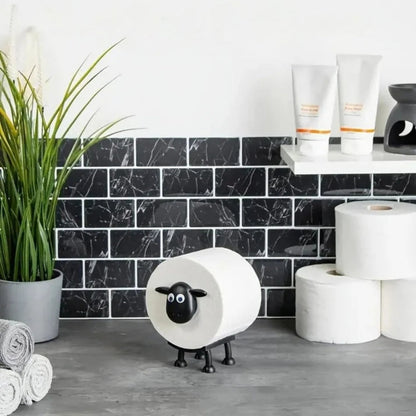 Set of 3 Fun Sheep Toilet Paper Holders