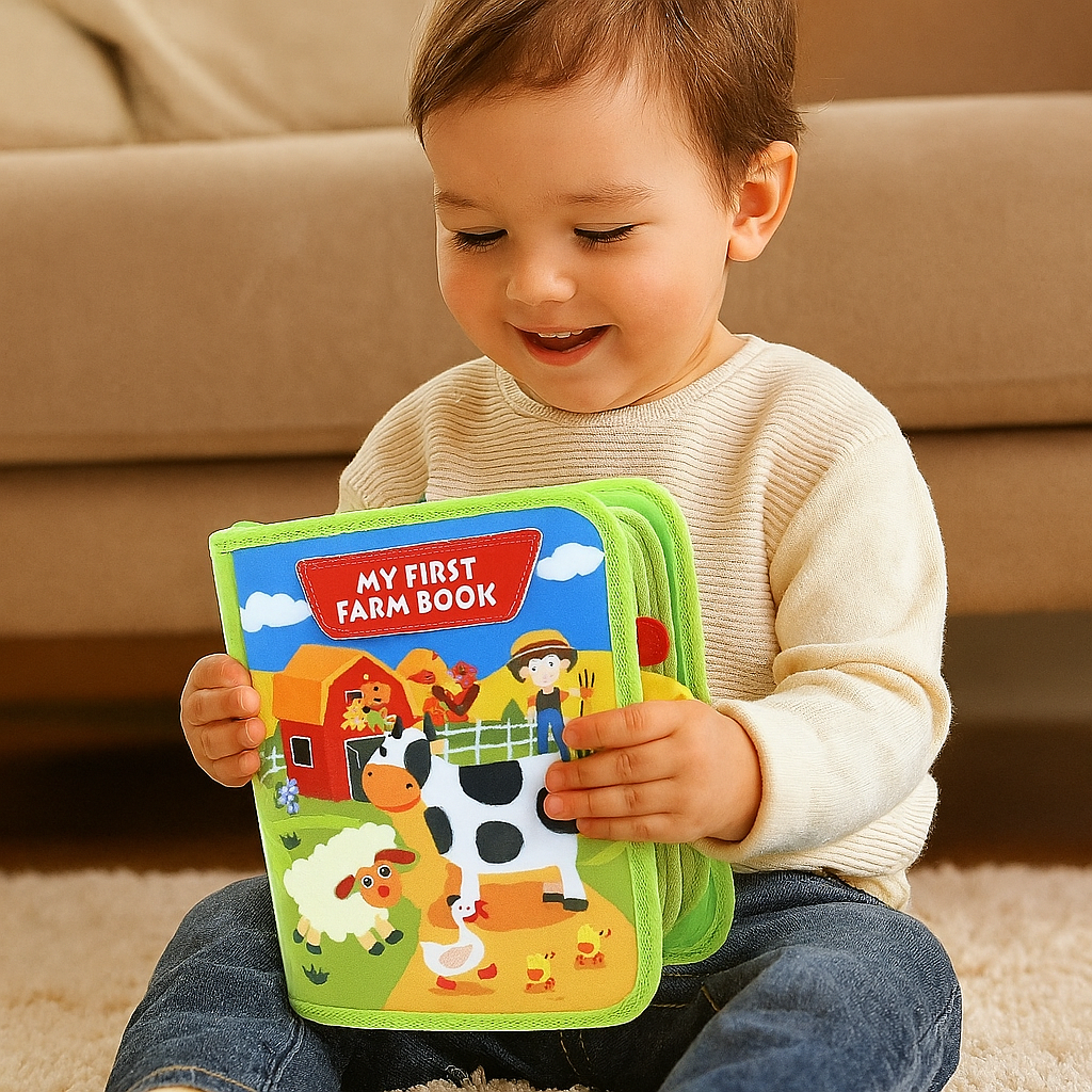 FarmFun™ – Pedagogisk Montessori bondegård historiebog