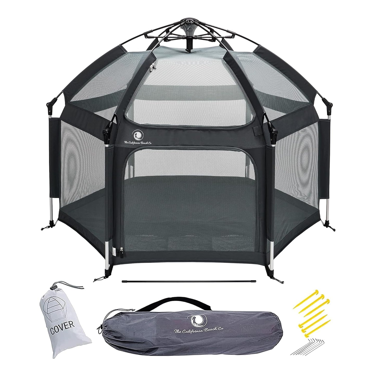 CozyNest Play Haven - Allsidig Pop 'N Go lekegrind