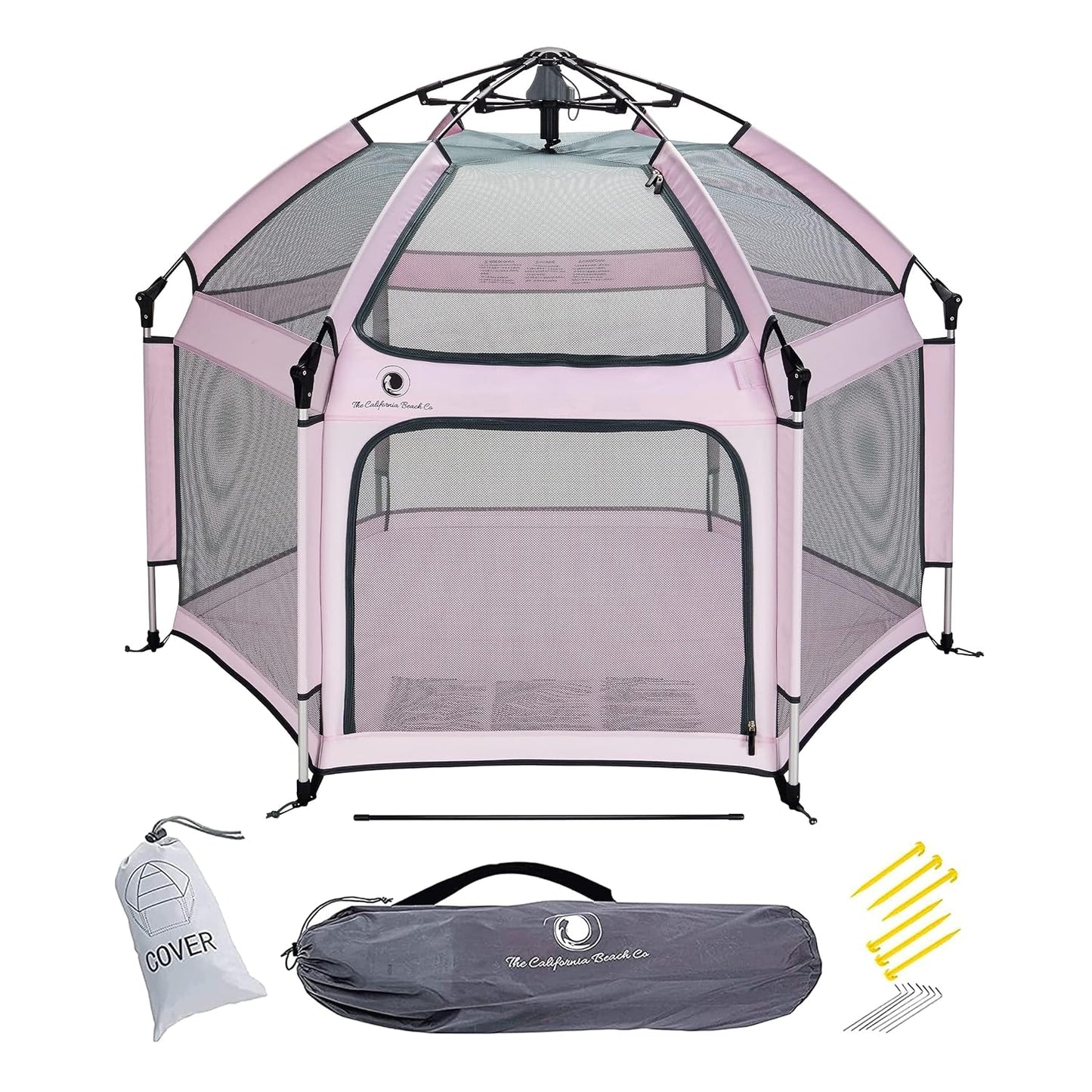 CozyNest Play Haven - Allsidig Pop 'N Go lekegrind