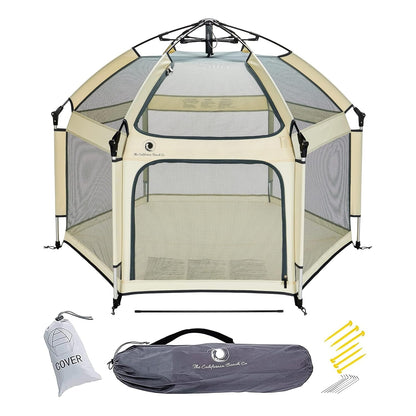 CozyNest Play Haven - Allsidig Pop 'N Go lekegrind