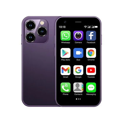 Mini-smarttelefon | For unge og gamle (+GRATIS ETUI)