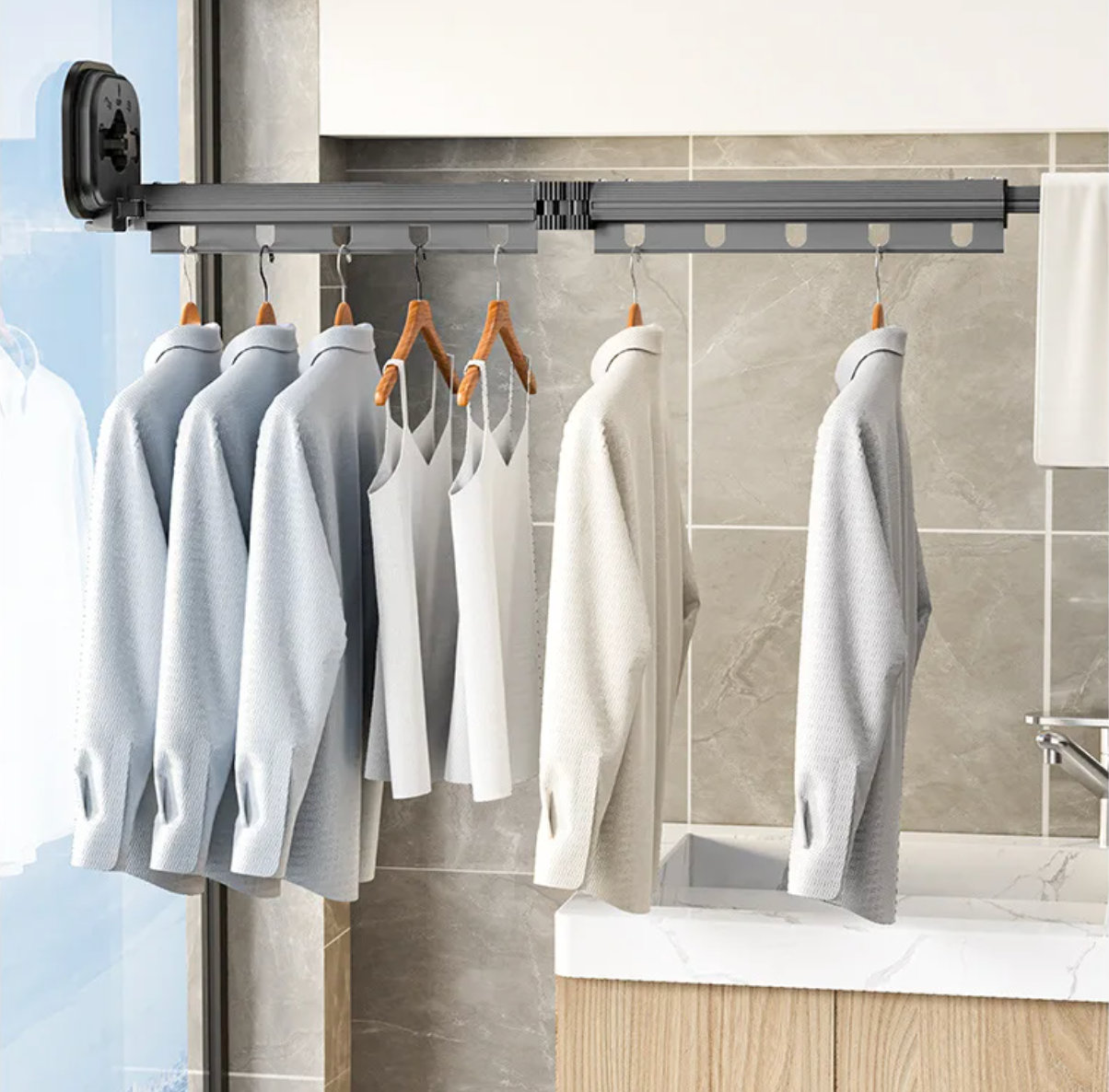 EspaceCloth veggmontert tørketrommel