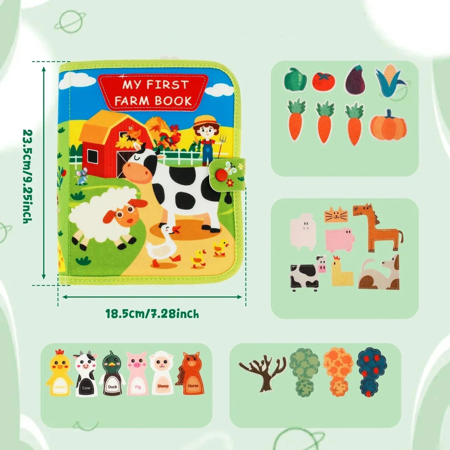 FarmFun™ – Pedagogisk Montessori bondegård historiebog