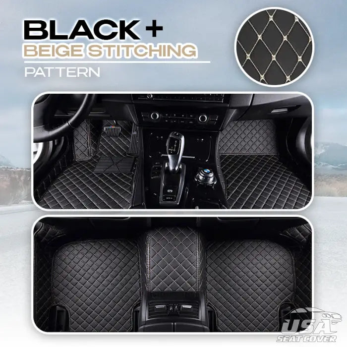 ShieldMats® Durable, universal floor mats and upholstery for cars, SUVs and vans. (Complete front and rear kit)