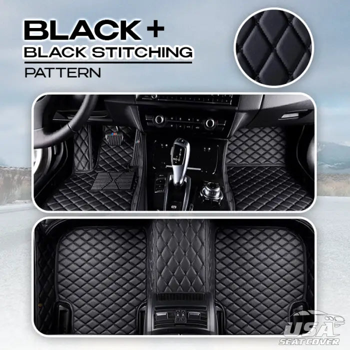 ShieldMats® Durable, universal floor mats and upholstery for cars, SUVs and vans. (Complete front and rear kit)