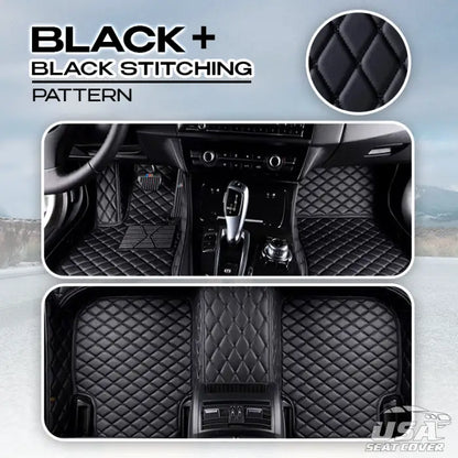 ShieldMats® Durable, universal floor mats and upholstery for cars, SUVs and vans. (Complete front and rear kit)