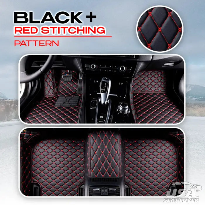 ShieldMats® Durable, universal floor mats and upholstery for cars, SUVs and vans. (Complete front and rear kit)