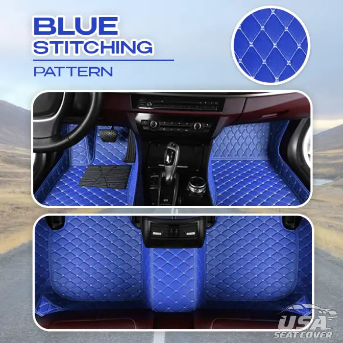 ShieldMats® Durable, universal floor mats and upholstery for cars, SUVs and vans. (Complete front and rear kit)