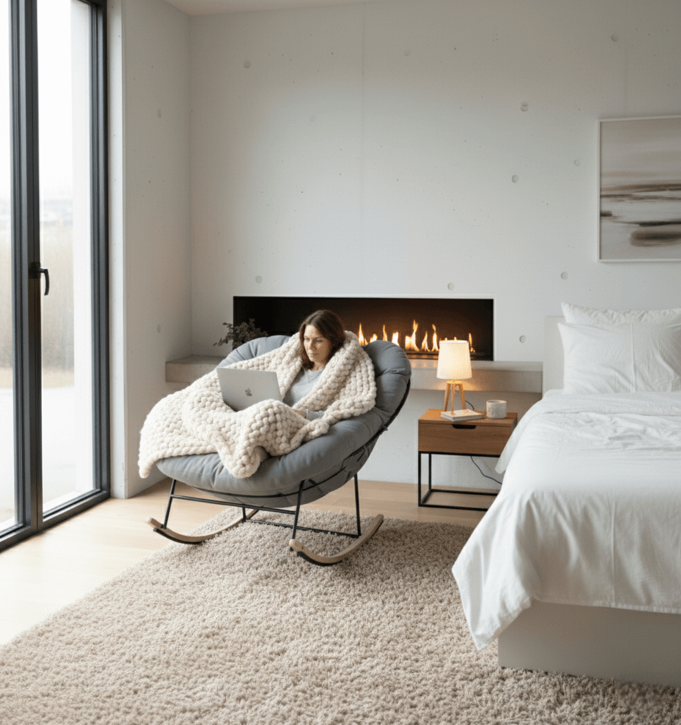 Bouncy Oversized Rocking Chair