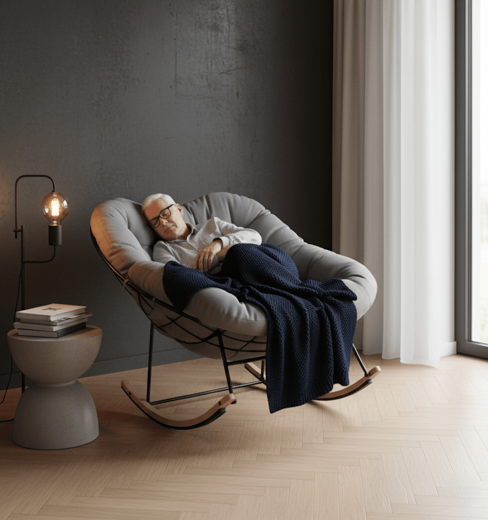 Bouncy Oversized Rocking Chair