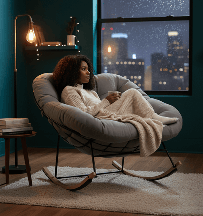 Bouncy Oversized Rocking Chair
