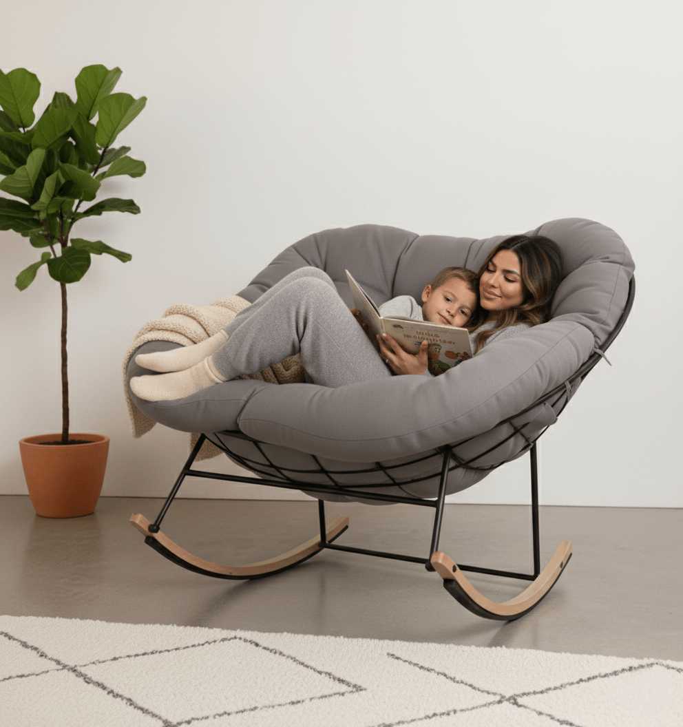 Bouncy Oversized Rocking Chair