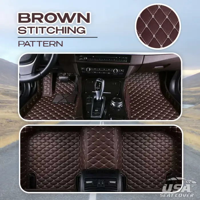 ShieldMats® Durable, universal floor mats and upholstery for cars, SUVs and vans. (Complete front and rear kit)