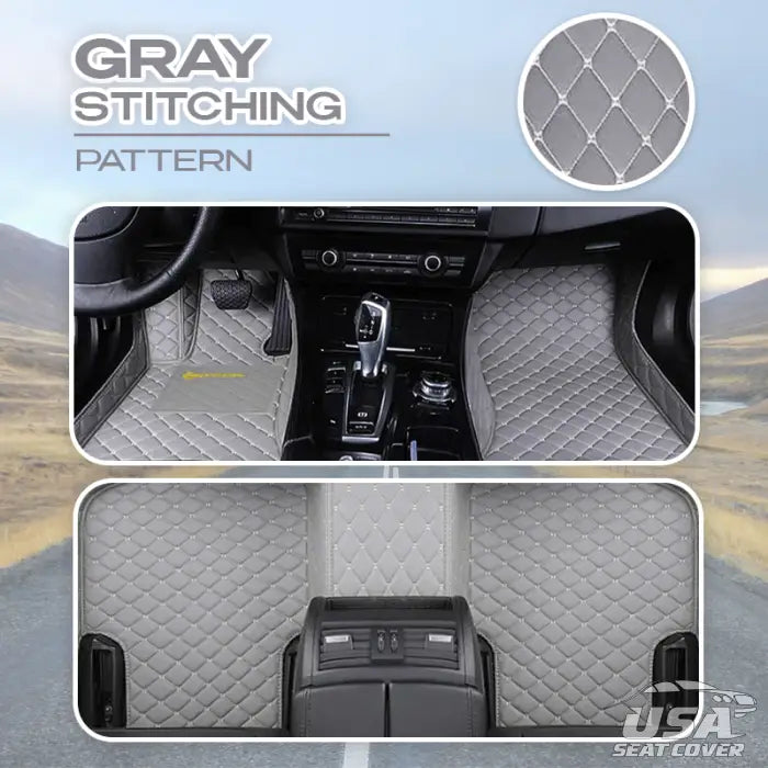 ShieldMats® Durable, universal floor mats and upholstery for cars, SUVs and vans. (Complete front and rear kit)
