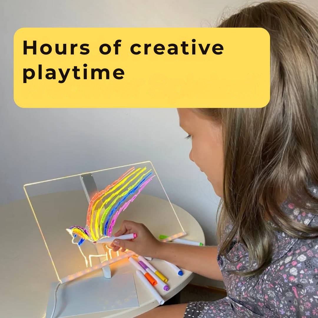 LED drawing board for children