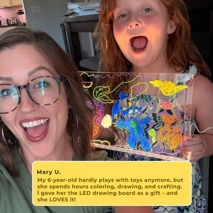 LED drawing board for children