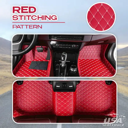 ShieldMats® Durable, universal floor mats and upholstery for cars, SUVs and vans. (Complete front and rear kit)