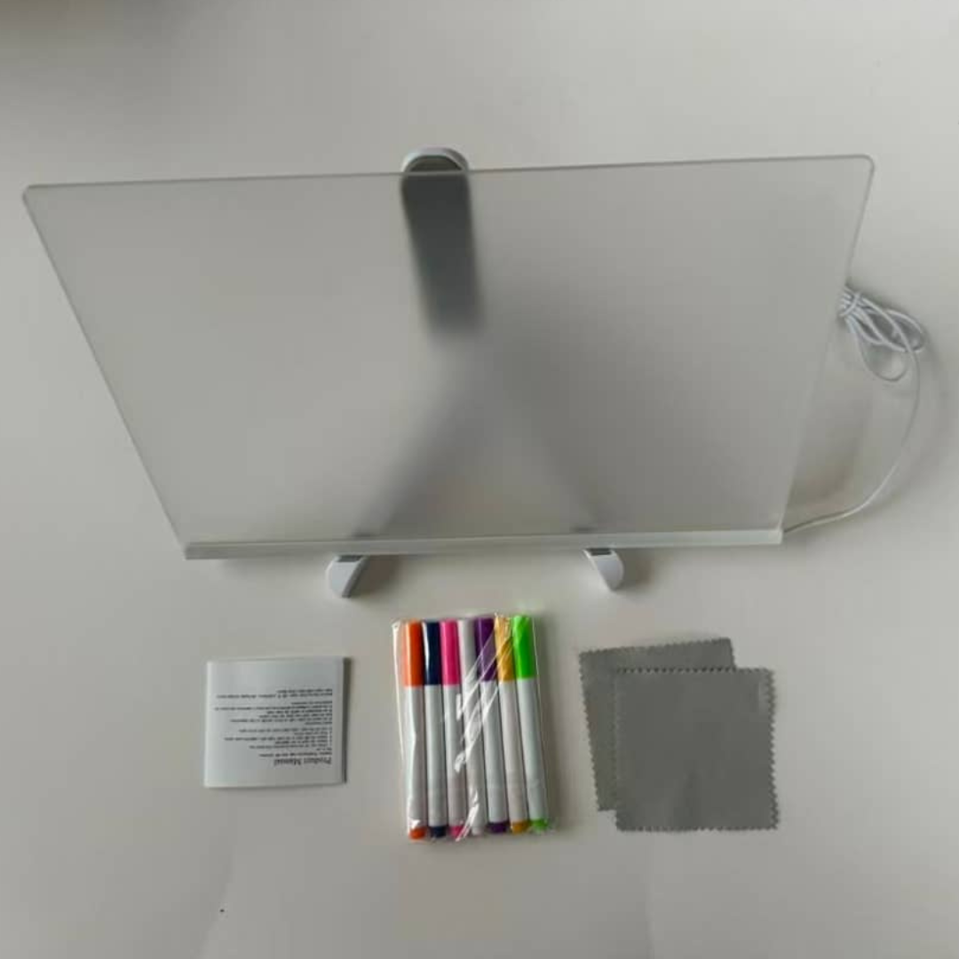 LED drawing board for children